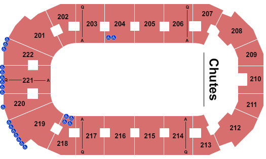 Covelli Centre PBR Seating Chart